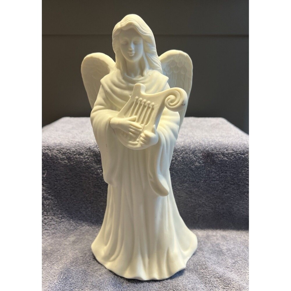 Partylite MANDOLIN ANGEL 10" Candle Holder - Picture 1 of 7